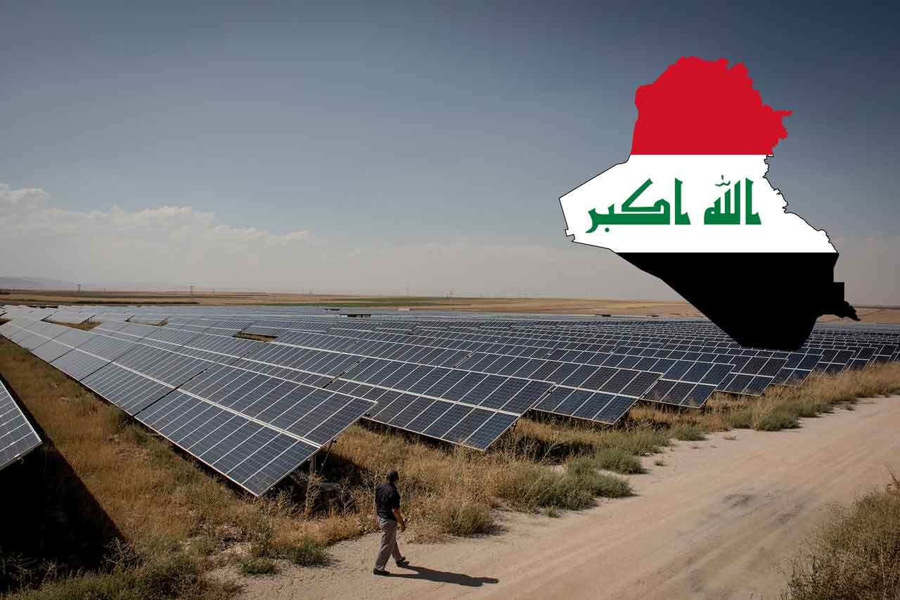 قرارداد نیروگاه خورشیدی 700 مگاواتی در عراق
